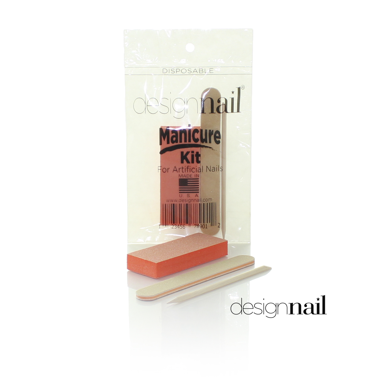 Disposable Manicure Kit for Artificial Nails by Design Nail